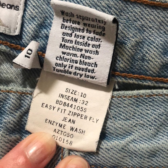 Vintage Calvin Klein High Rise Jeans Size 10 - Picture 3 of 5